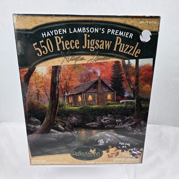 Hayden Lambson's Premier Puzzle 550 Piece Weekend Retreat Jigsaw Sealed New - Picture 10 of 10